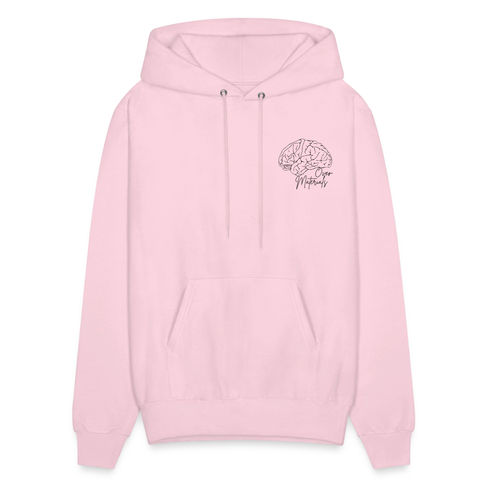 Mind Over Materials Women's Hoodie - pale pink