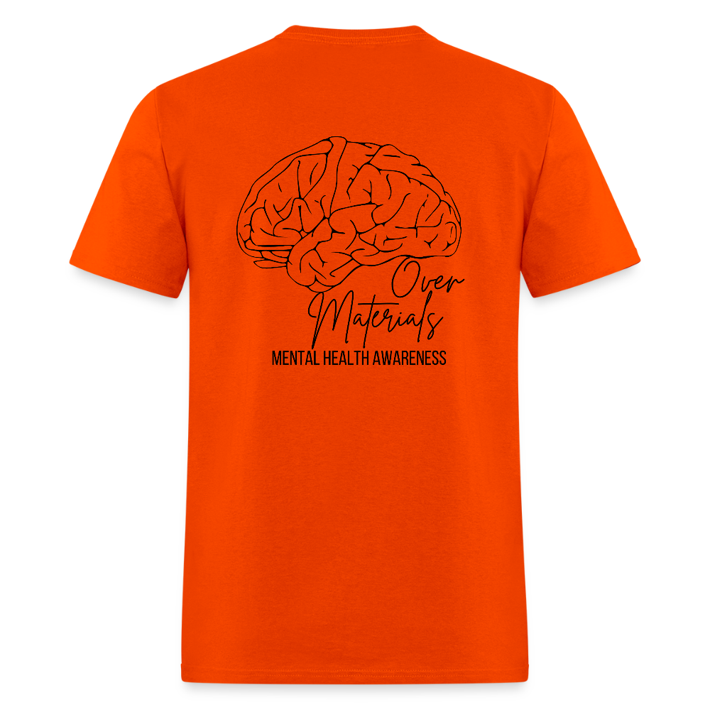 Mind Over Materials Unisex T-Shirt - orange