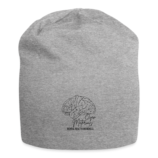 Mind Over Materials Jersey Beanie - heather gray