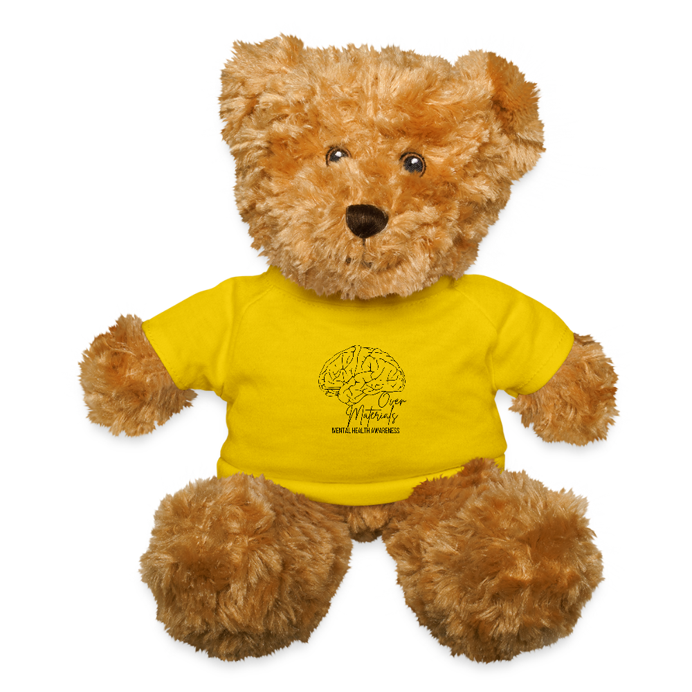 Mind Over Meterials Teddy Bear - yellow