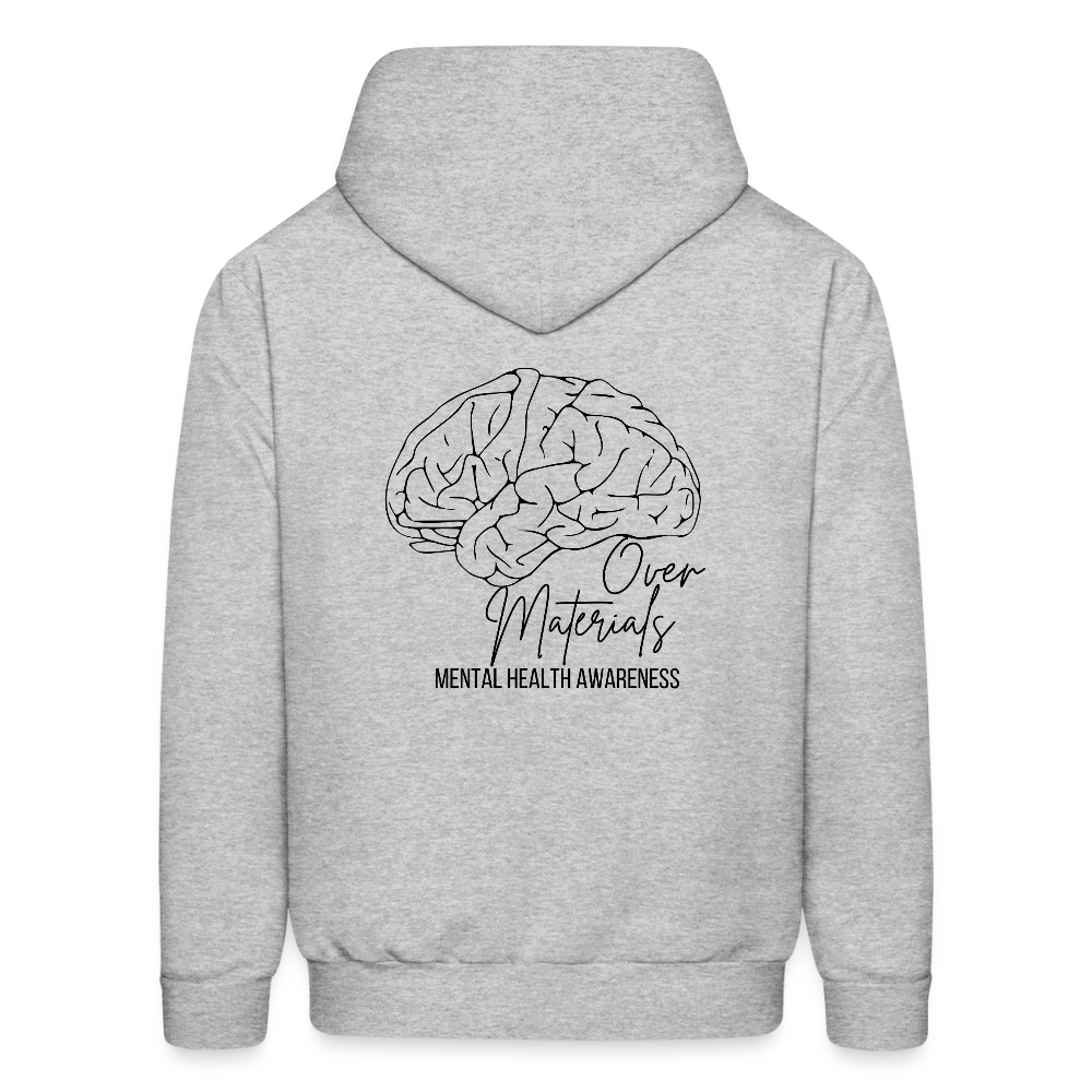 Mind Over Materials Women's Hoodie - heather gray