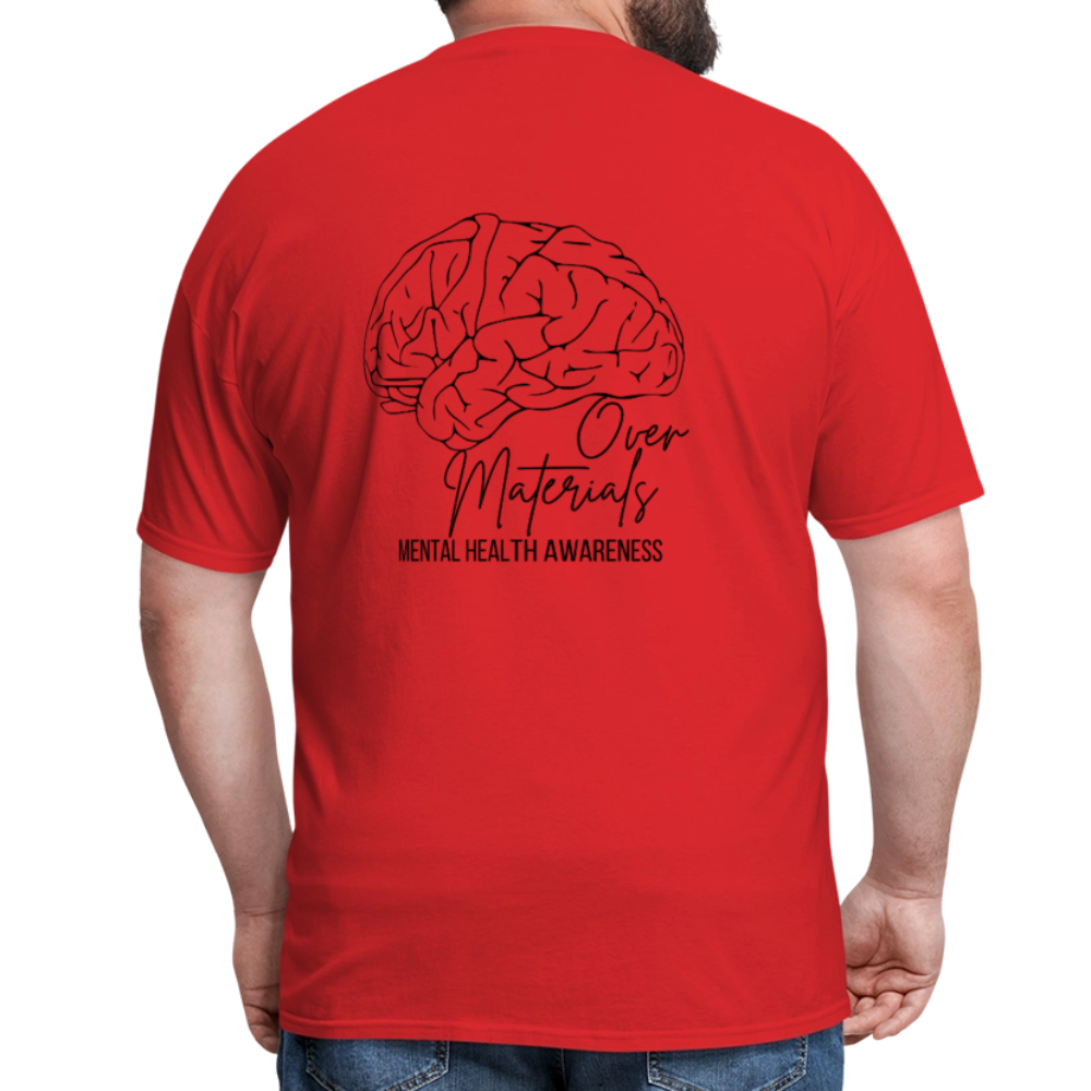 Mind Over Materials Unisex T-Shirt - red