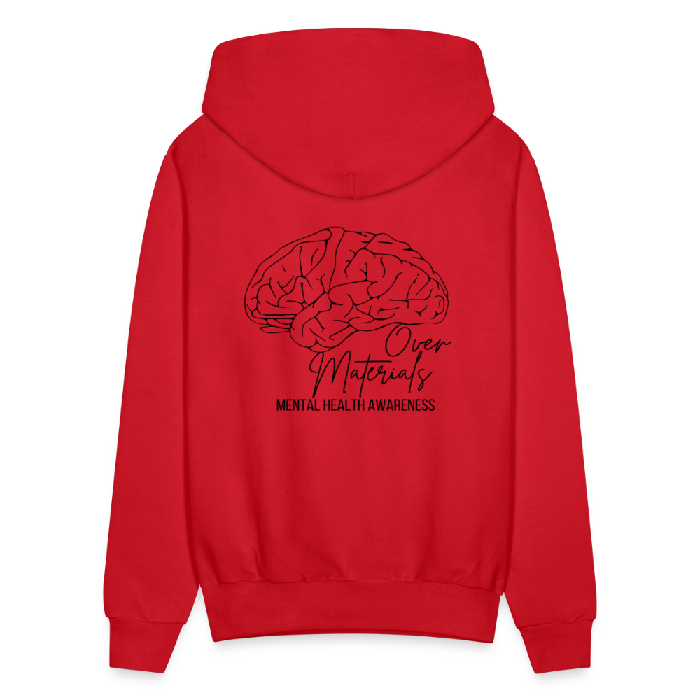 Mind Over Materials Women's Hoodie - red