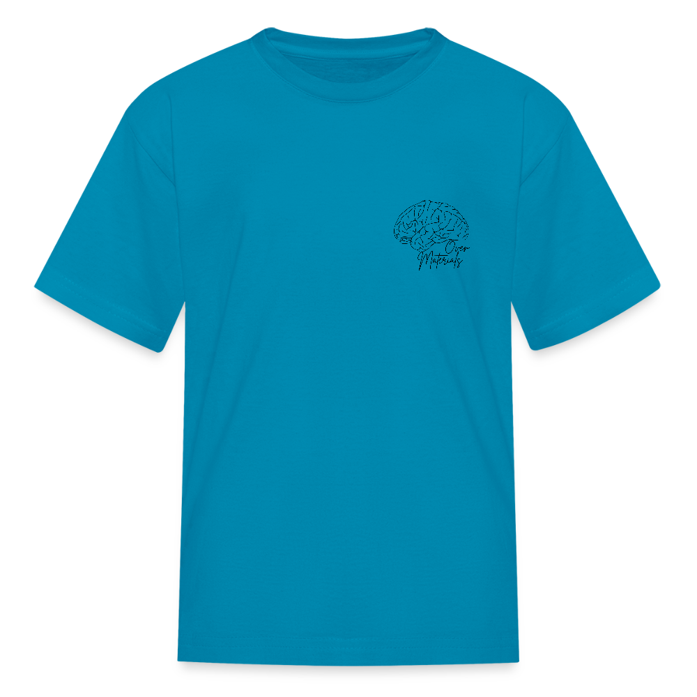 Mind Over Materials Kids' T-Shirt - turquoise