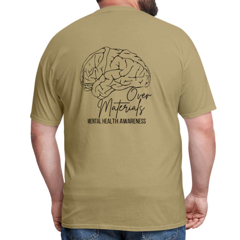 Mind Over Materials Unisex T-Shirt - khaki