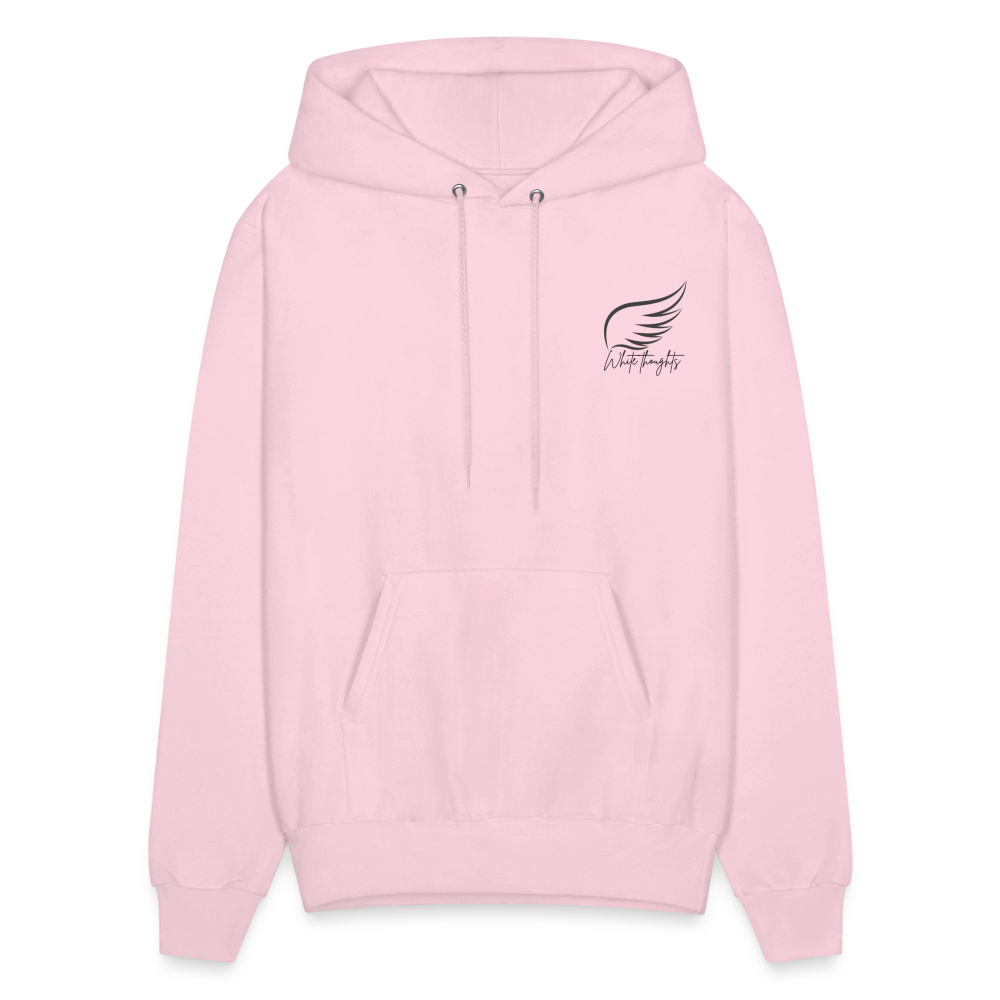 White Thoughts MH Women's Hoodie - pale pink