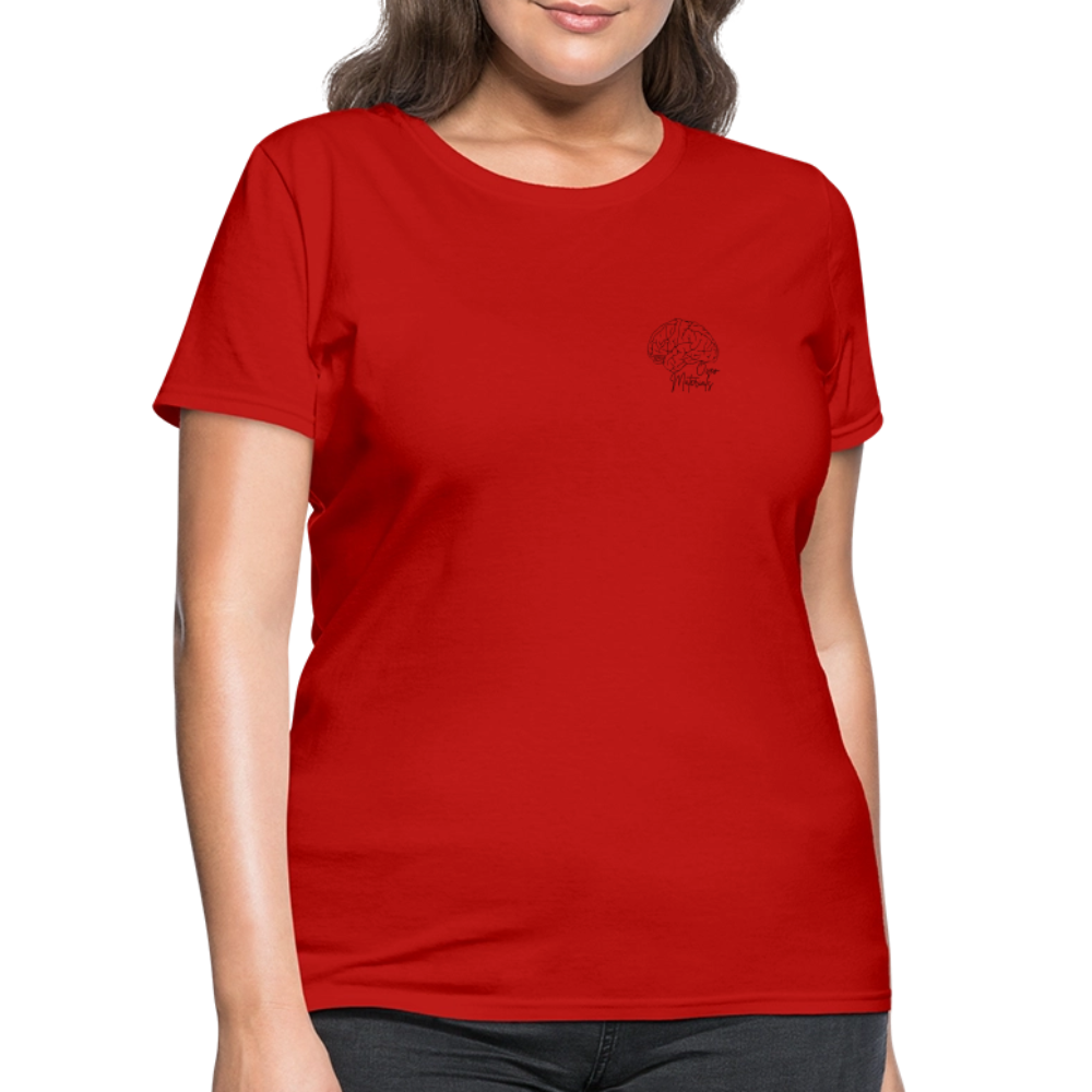 Mind Over Materials Women's T-Shirt - red