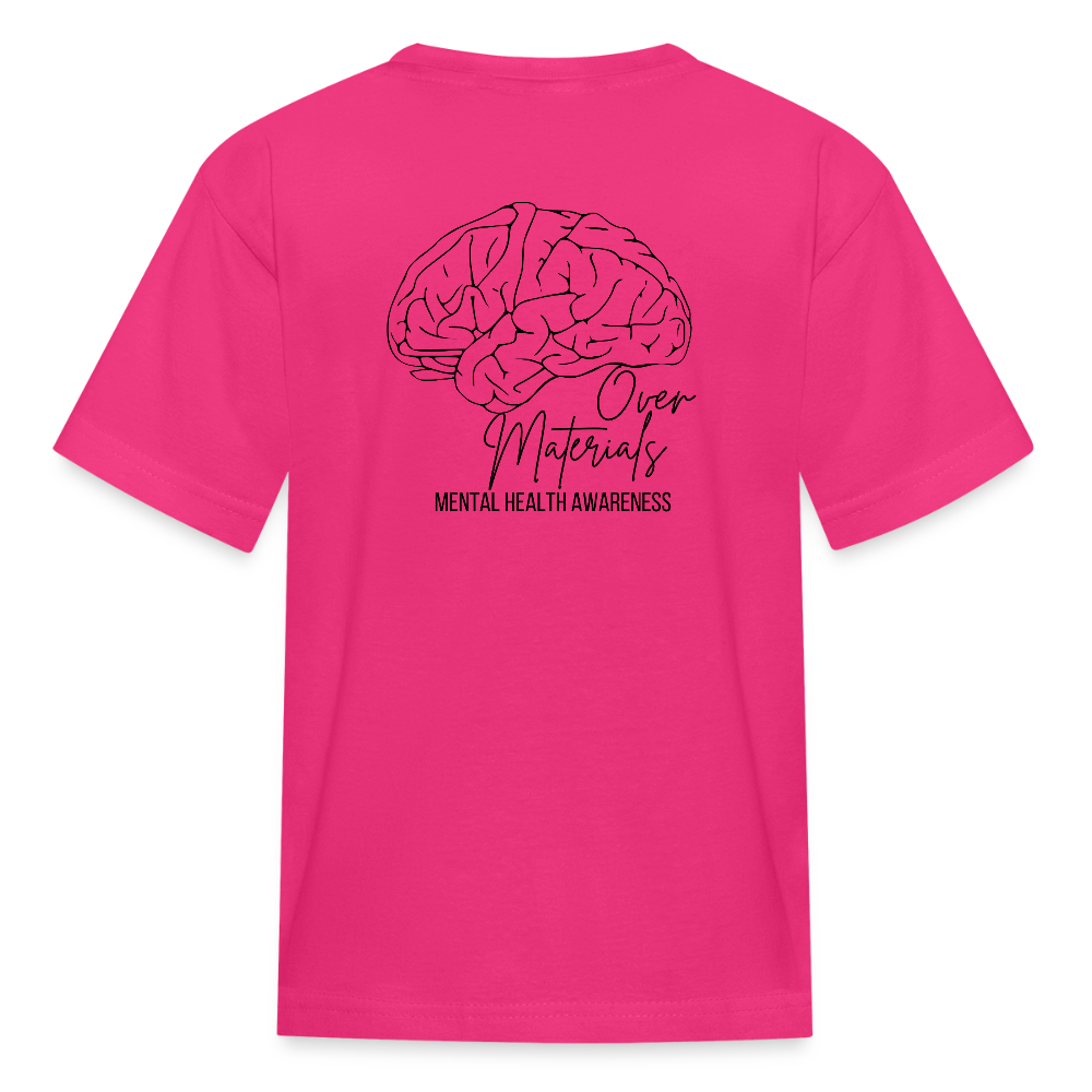 Mind Over Materials Kids' T-Shirt - fuchsia