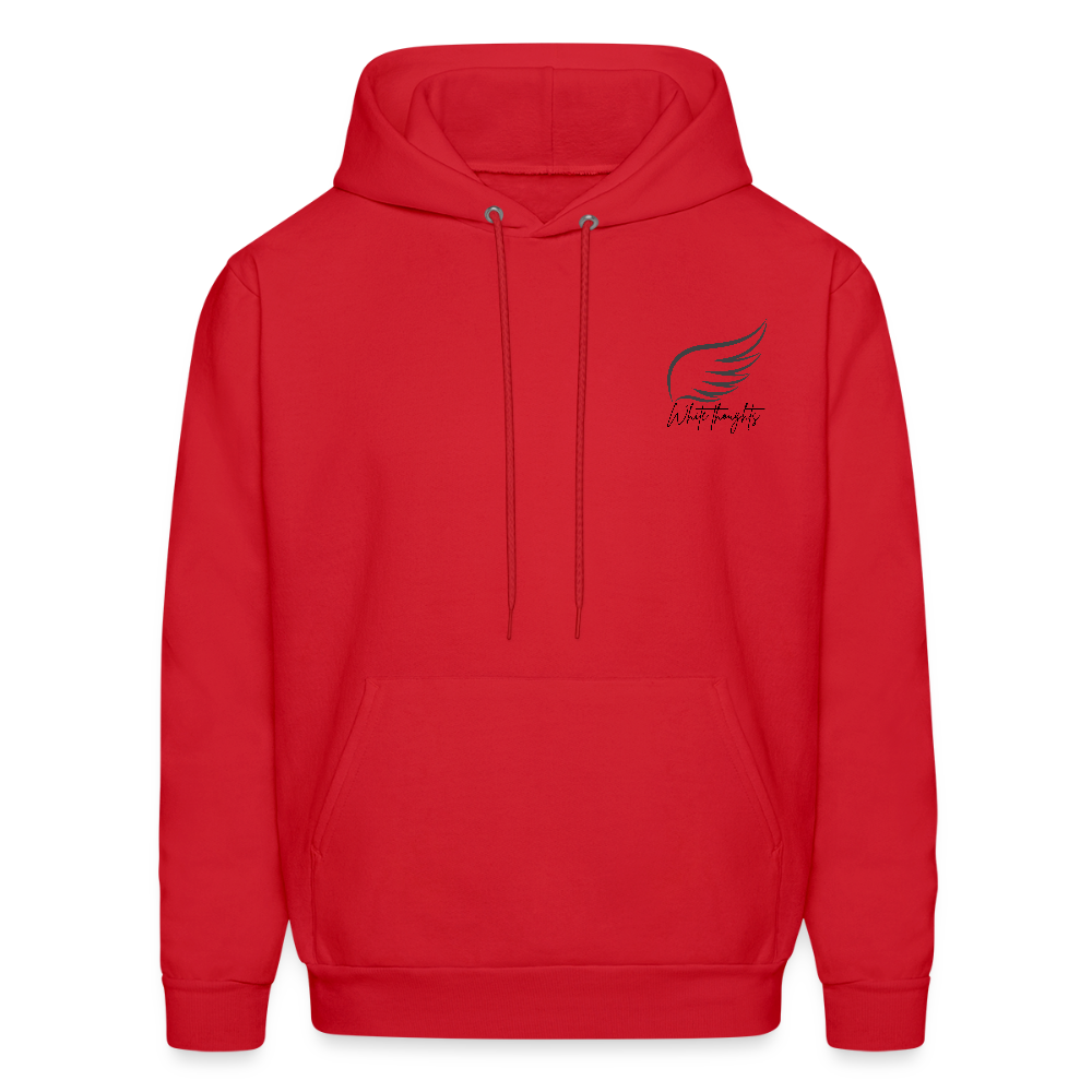 White Thoughts MH Women's Hoodie - red