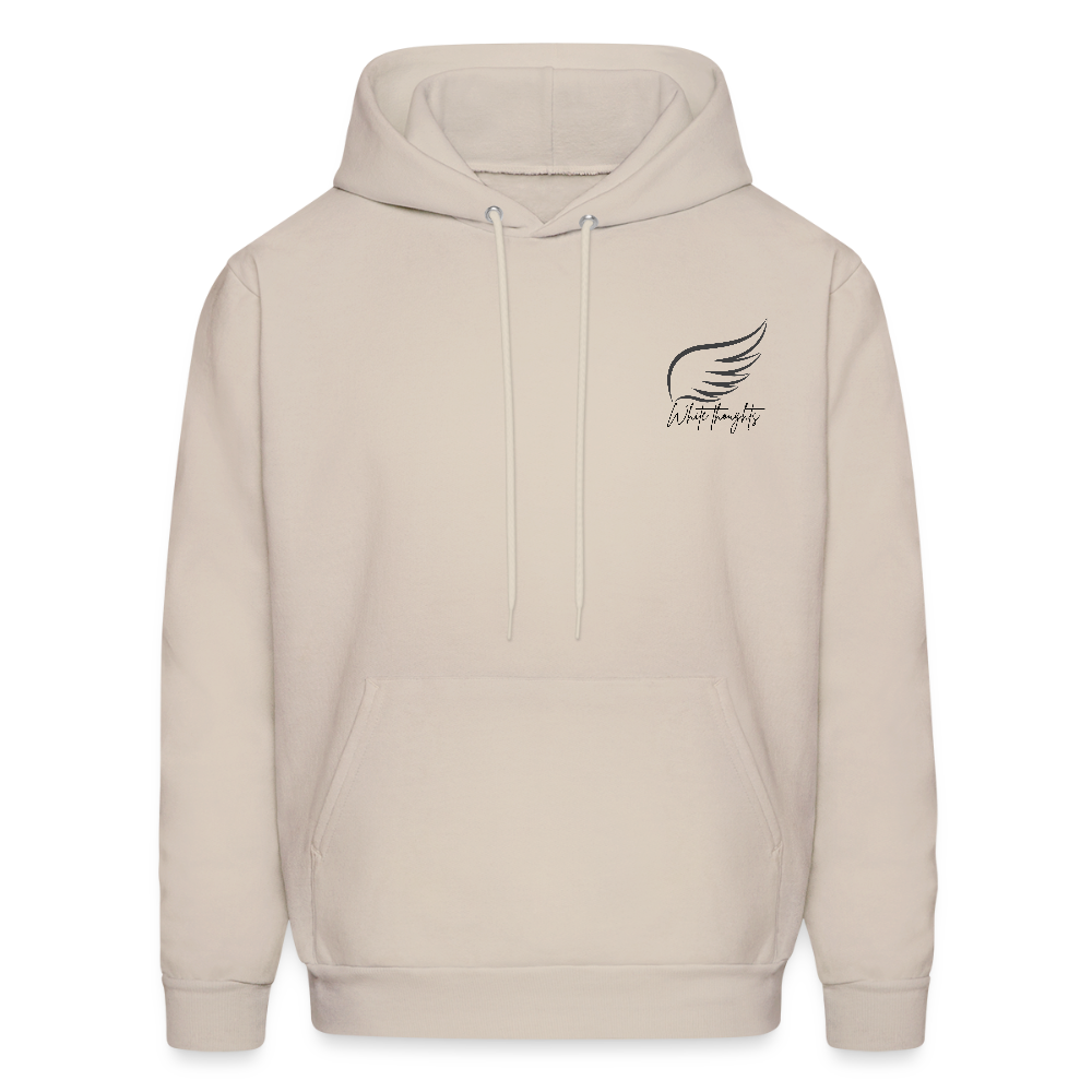 White Thoughts MH Women's Hoodie - Sand