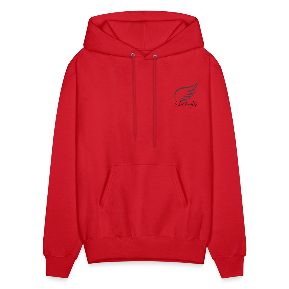 White Thoughts MH Women's Hoodie - red