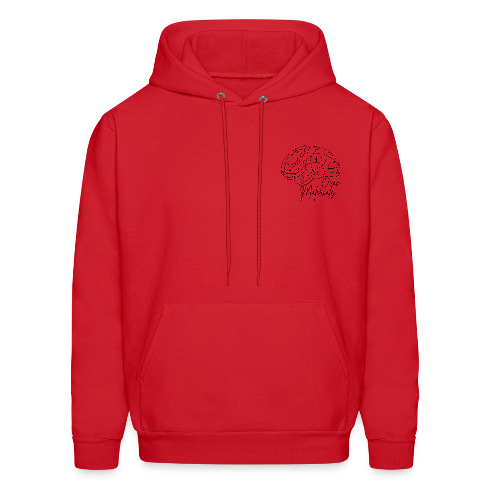 Mind Over Materials Women's Hoodie - red