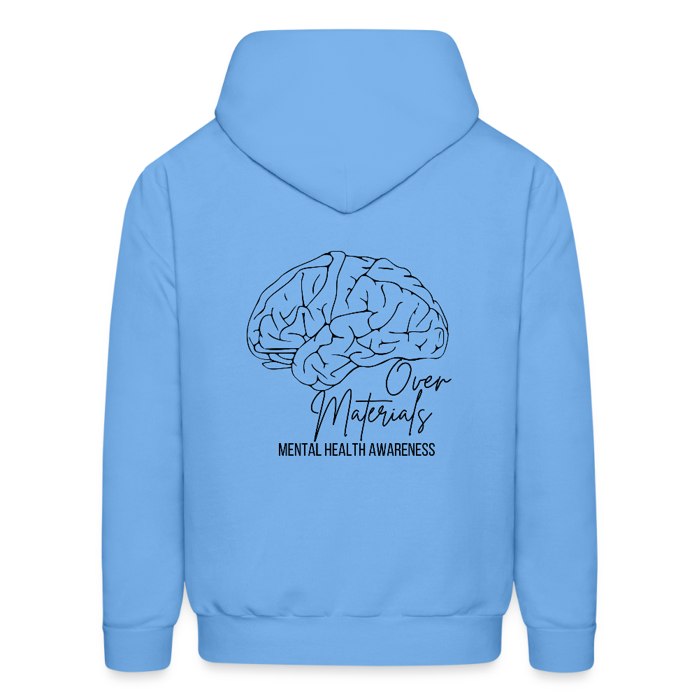 Mind Over Materials Men's Hoodie - carolina blue