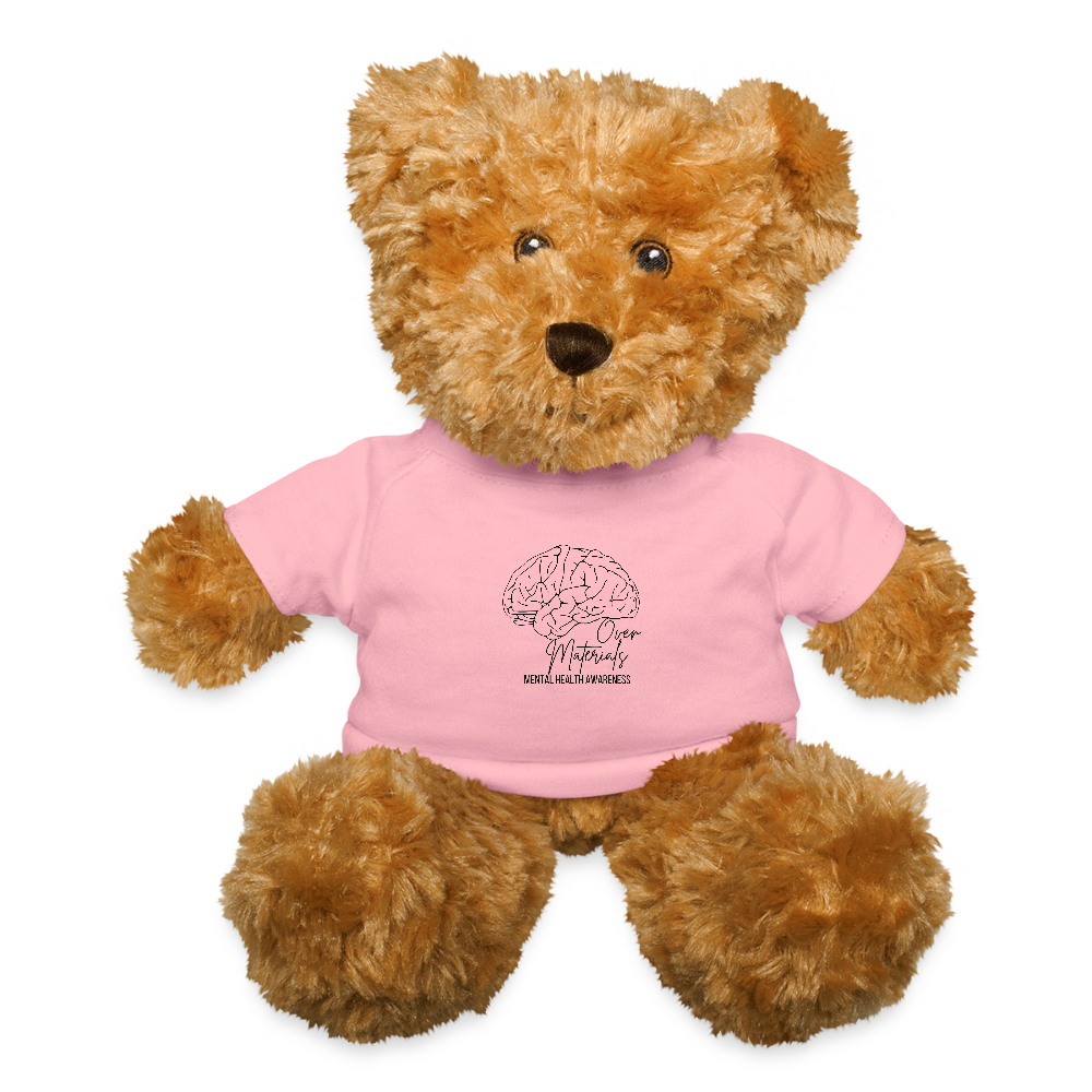 Mind Over Meterials Teddy Bear - petal pink