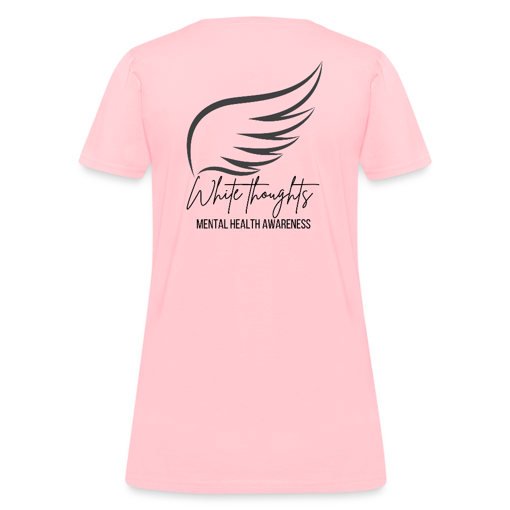 White Thoughts MH Women's T-Shirt - pink