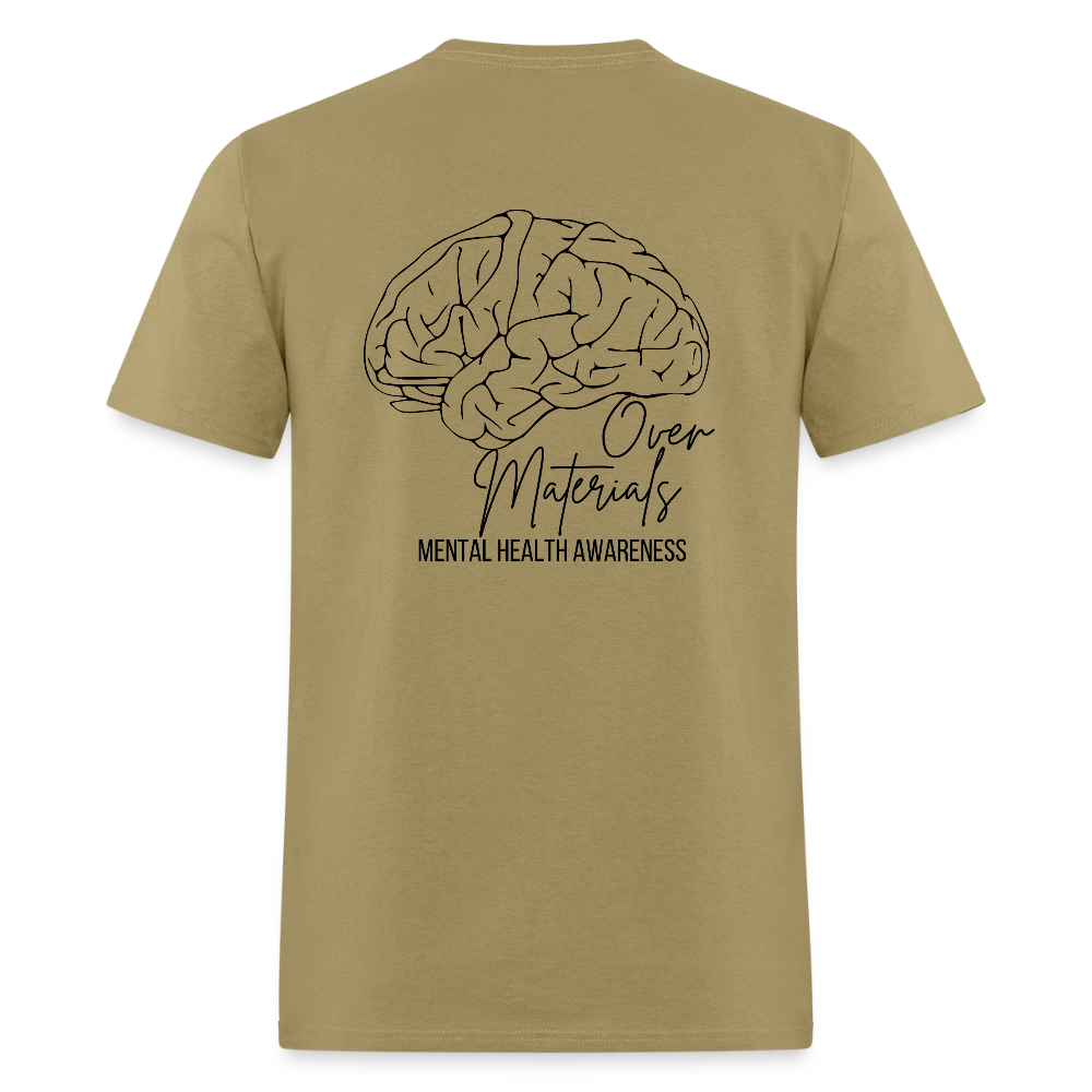 Mind Over Materials Unisex T-Shirt - khaki