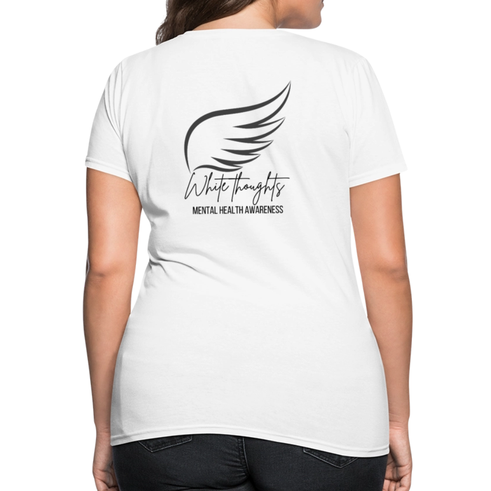 White Thoughts MH Women's T-Shirt - white