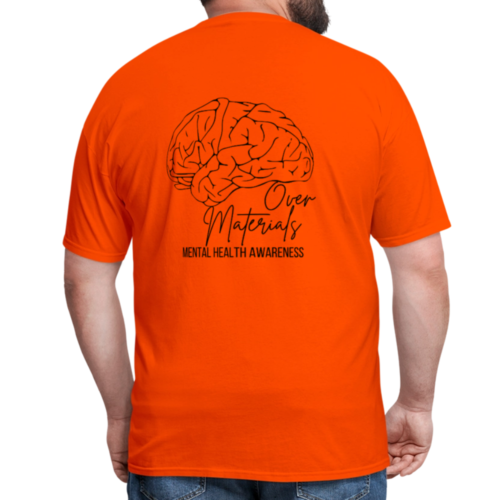 Mind Over Materials Unisex T-Shirt - orange