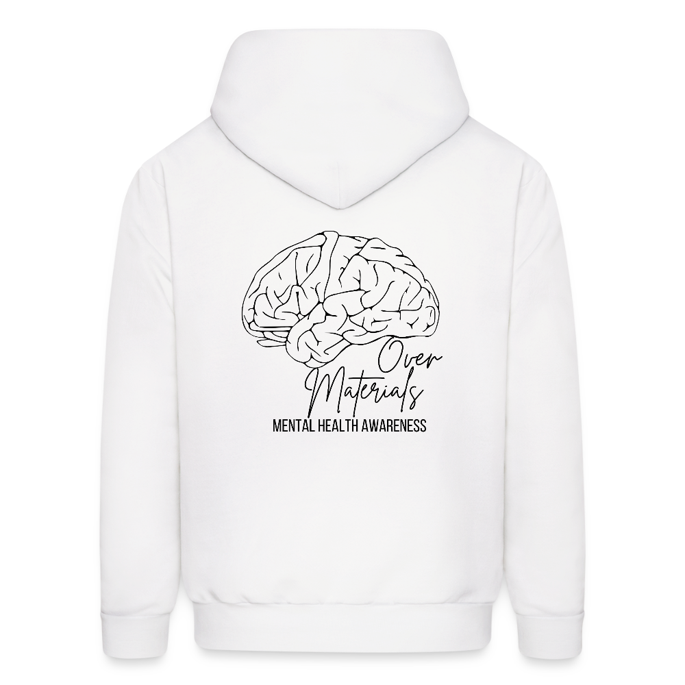 Mind Over Materials Women's Hoodie - white