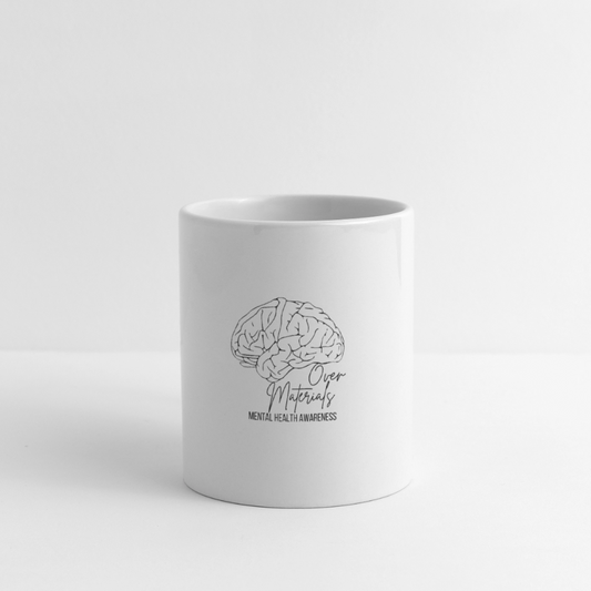 Mind Over Materials Coffee/Tea Mug - white