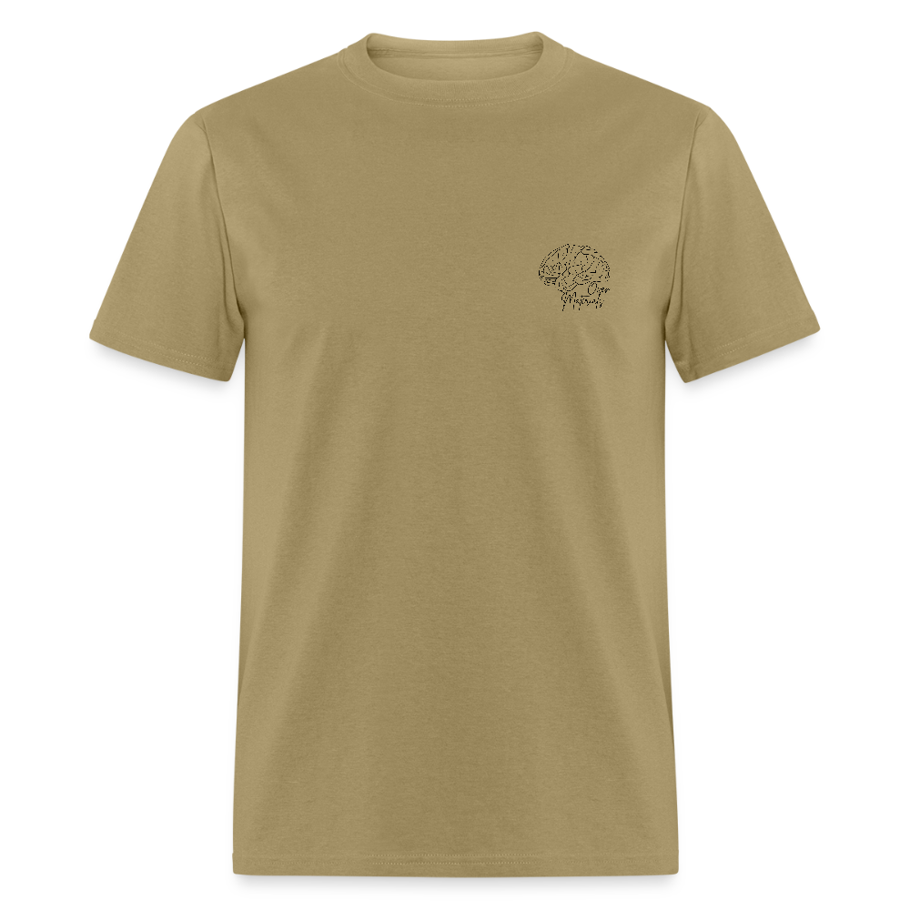 Mind Over Materials Unisex T-Shirt - khaki