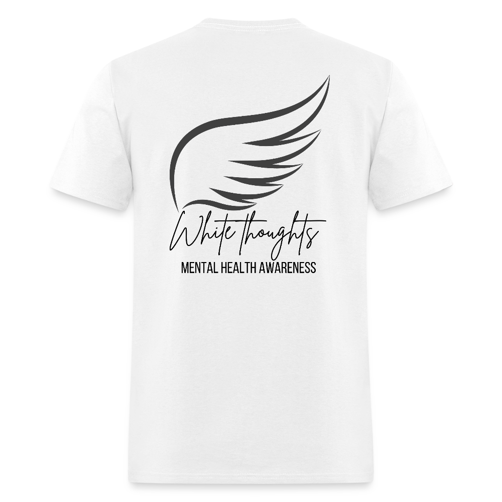 White Thoughts MH Unisex T-Shirt - white