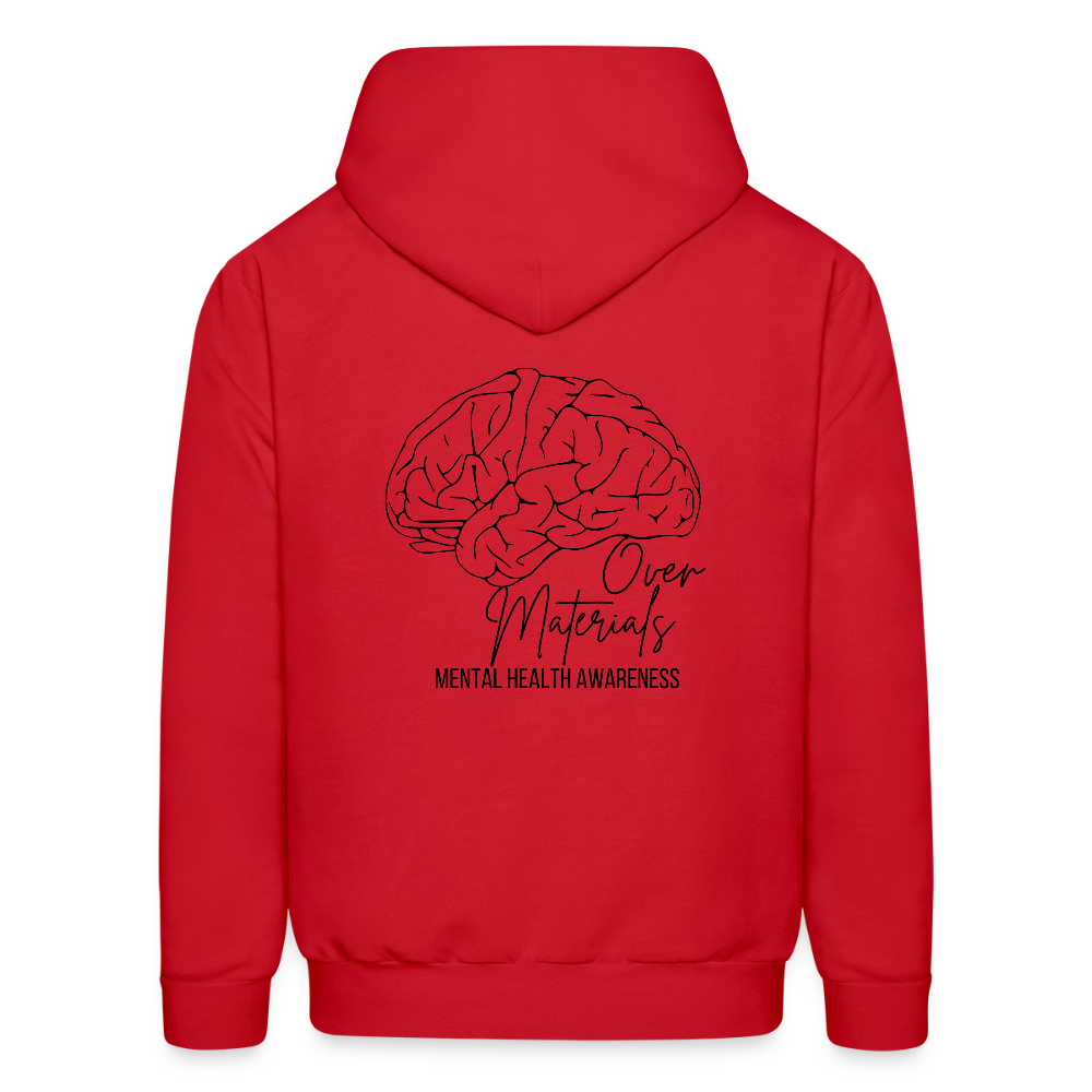 Mind Over Materials Women's Hoodie - red