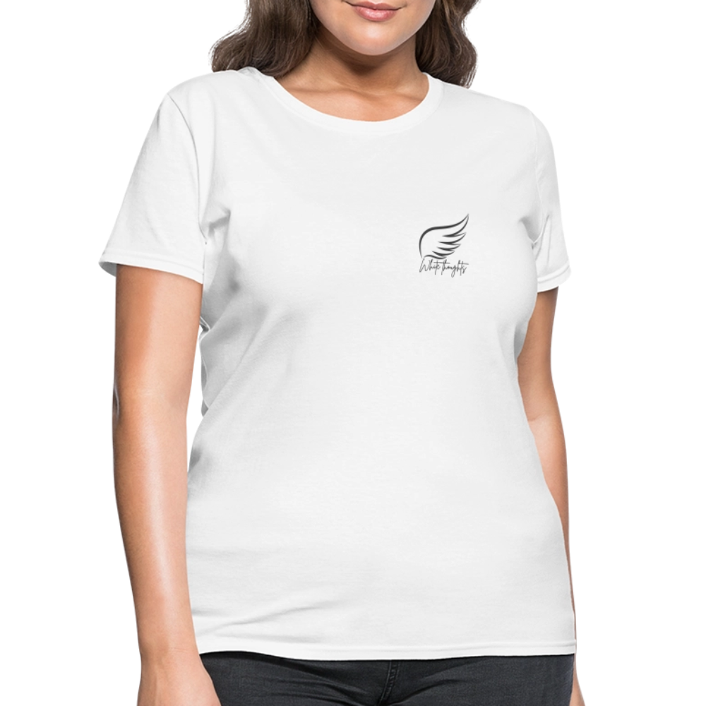 White Thoughts MH Women's T-Shirt - white