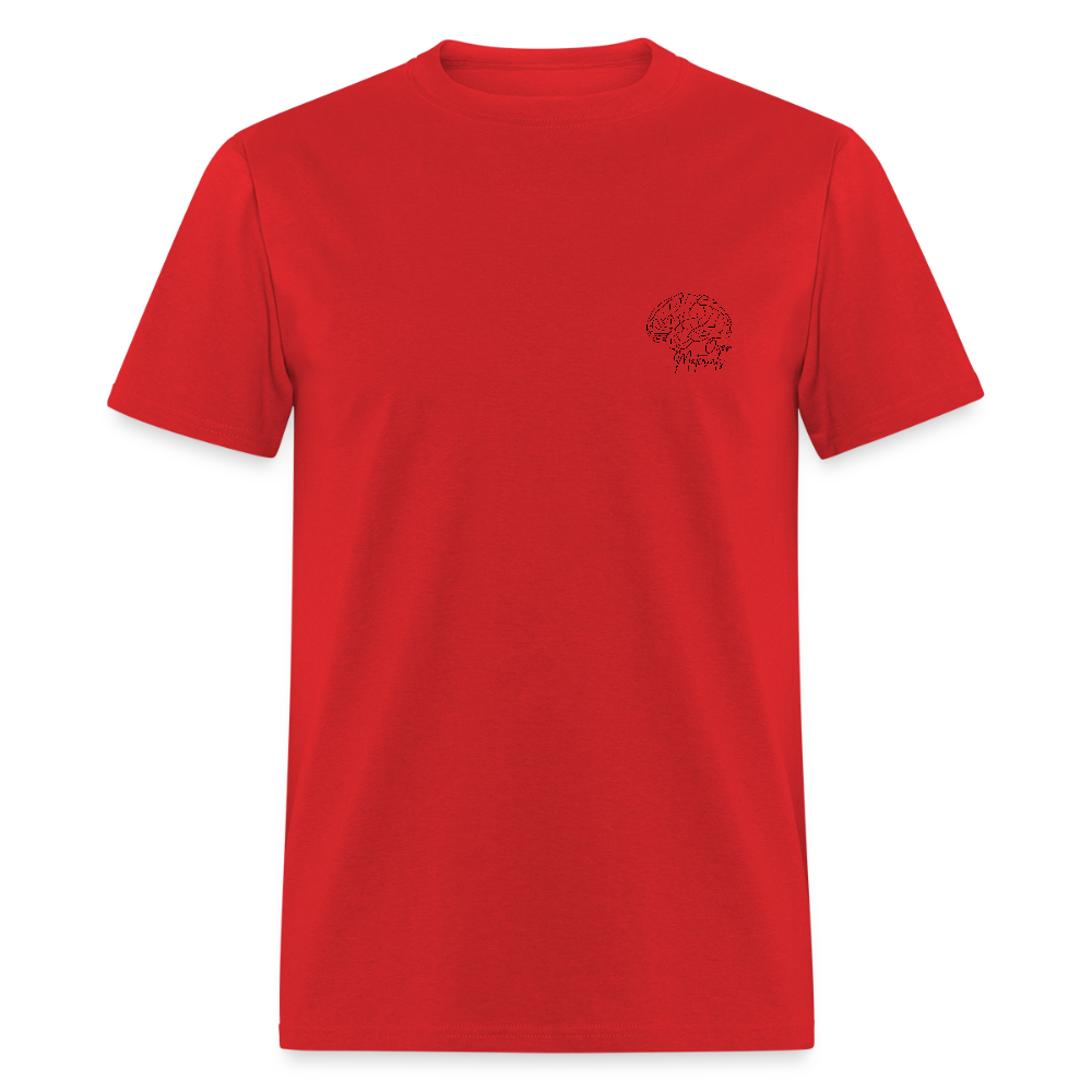 Mind Over Materials Unisex T-Shirt - red