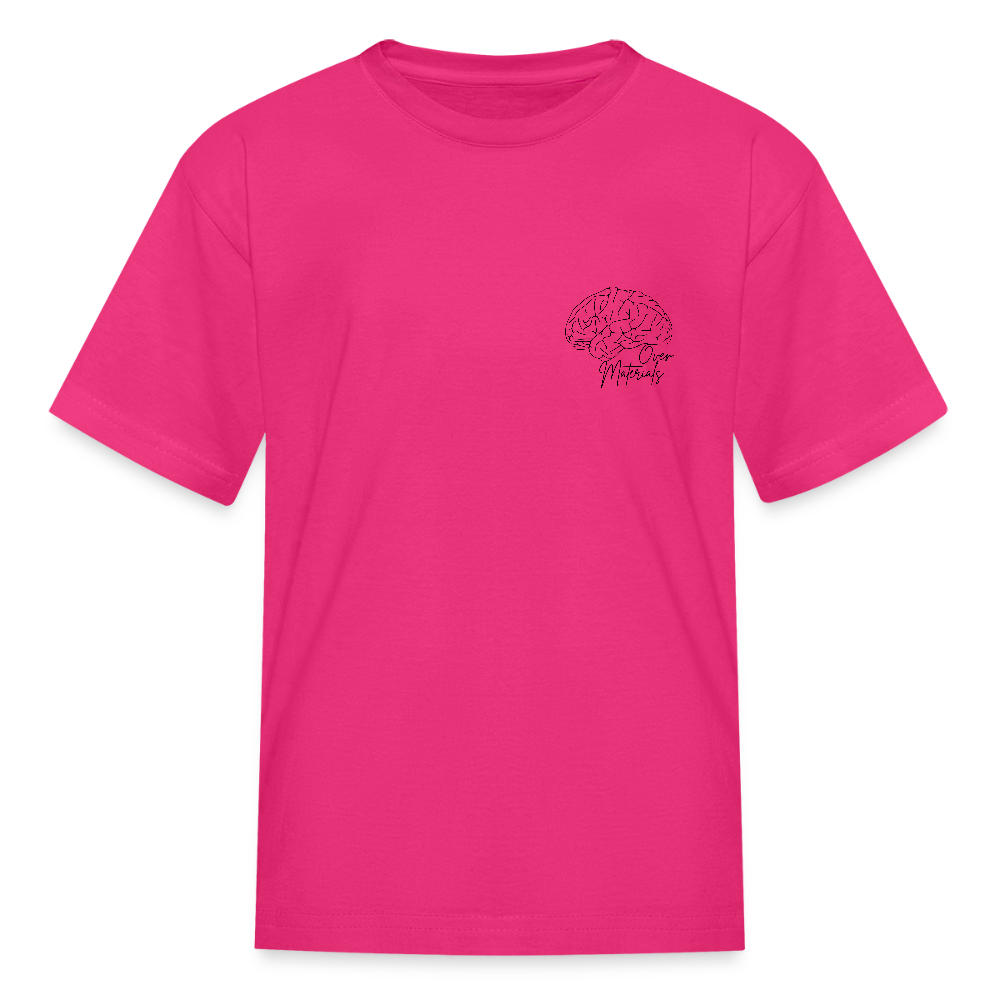 Mind Over Materials Kids' T-Shirt - fuchsia