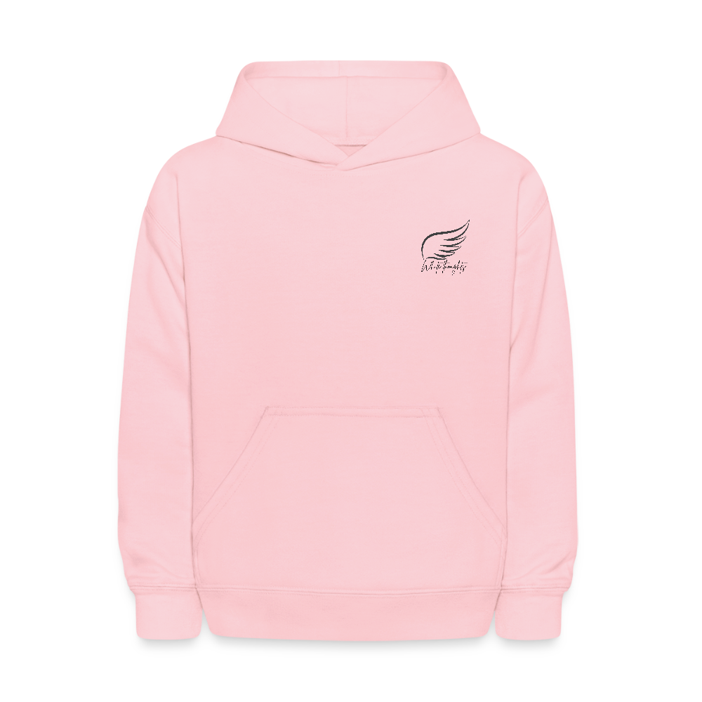 White Thoughts MH Kids' Hoodie - pink