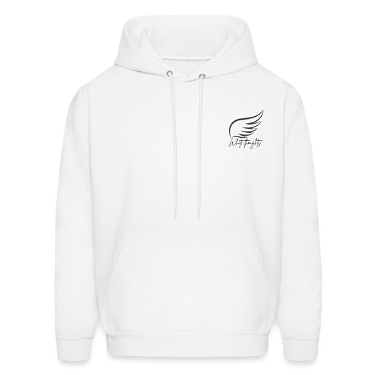 White Thoughts MH Men's Hoodie - white