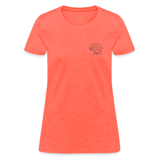 Mind Over Materials Women's T-Shirt - heather coral