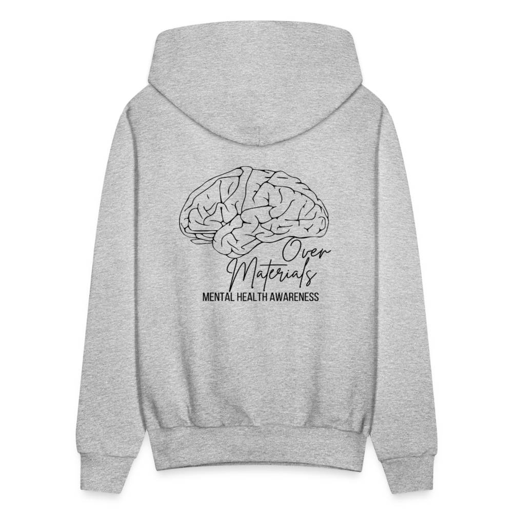 Mind Over Materials Women's Hoodie - heather gray