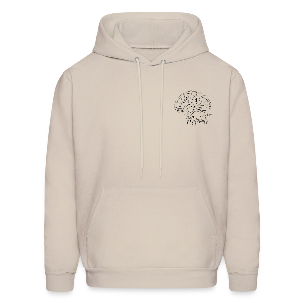 Mind Over Materials Men's Hoodie - Sand