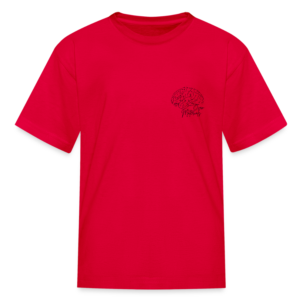 Mind Over Materials Kids' T-Shirt - red