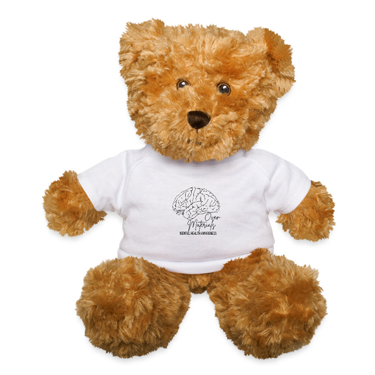 Mind Over Meterials Teddy Bear - white