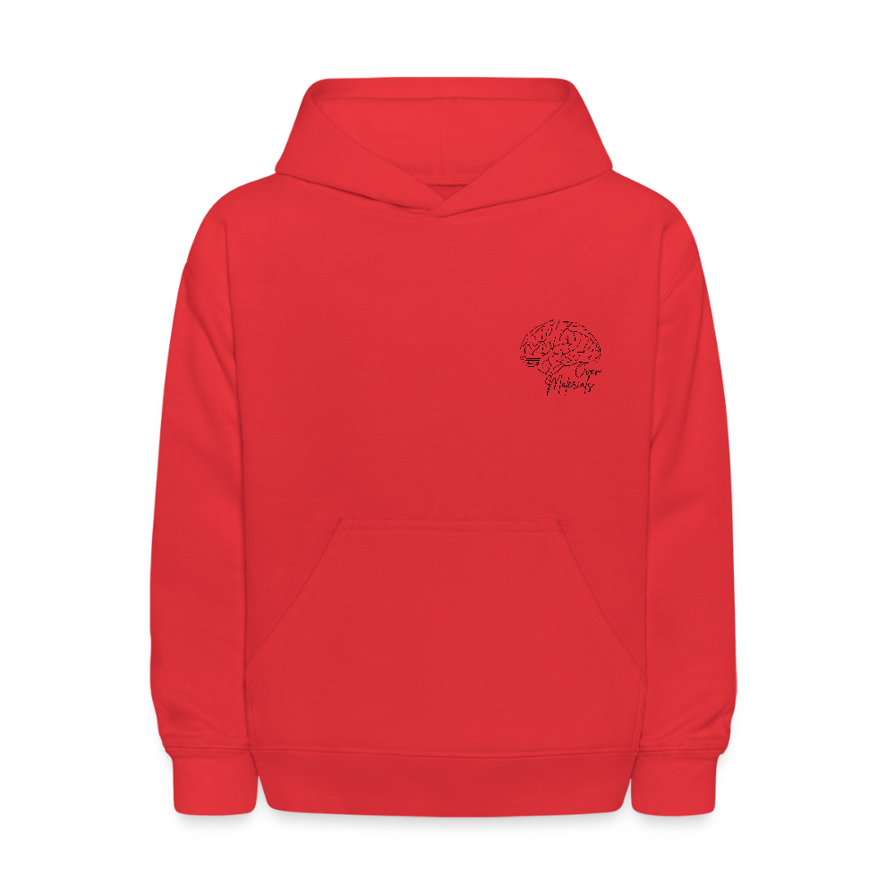 Mind Over Materials Kids' Hoodie - red