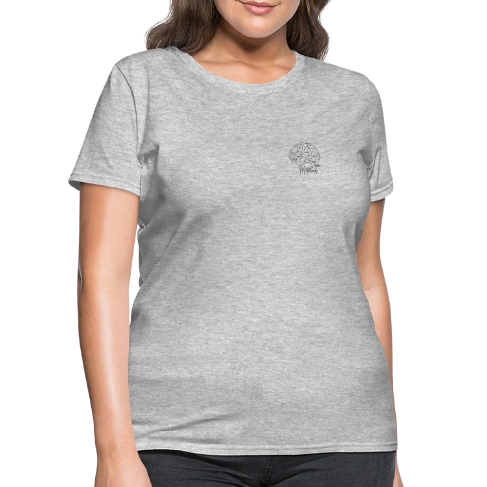 Mind Over Materials Women's T-Shirt - heather gray