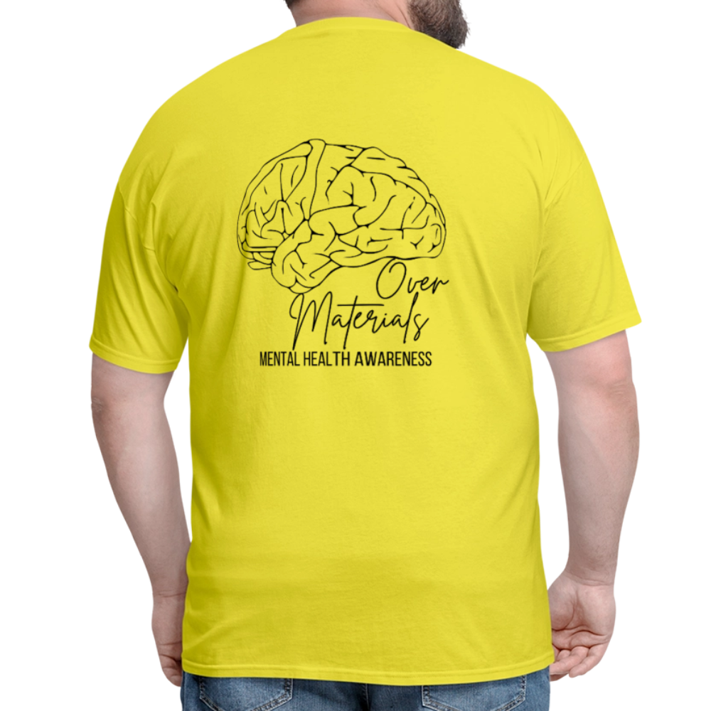 Mind Over Materials Unisex T-Shirt - yellow