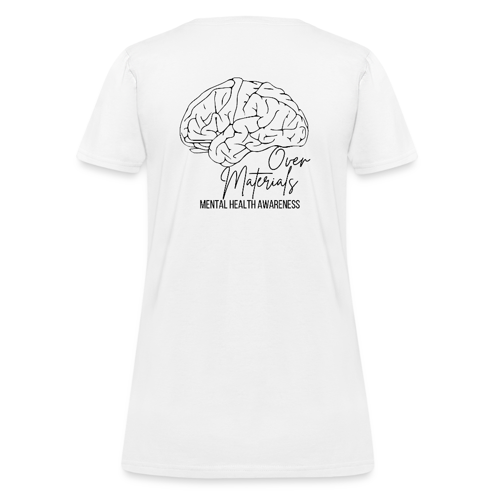 Mind Over Materials Women's T-Shirt - white