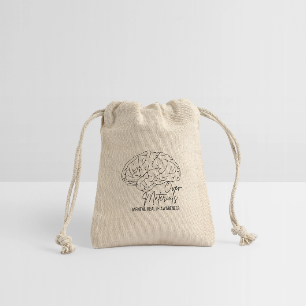 Mind Over Meterials Reusable Gift Bag - Natural