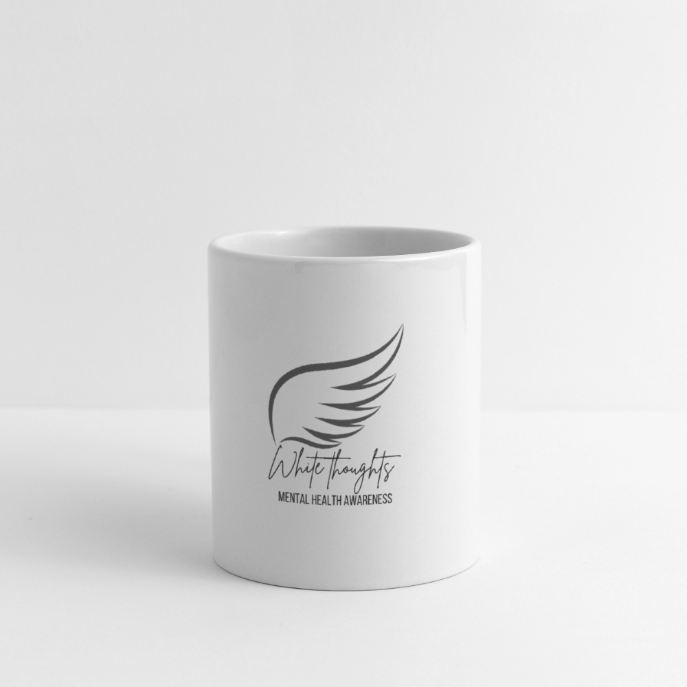 White Thoughts MH Coffee/Tea Mug - white