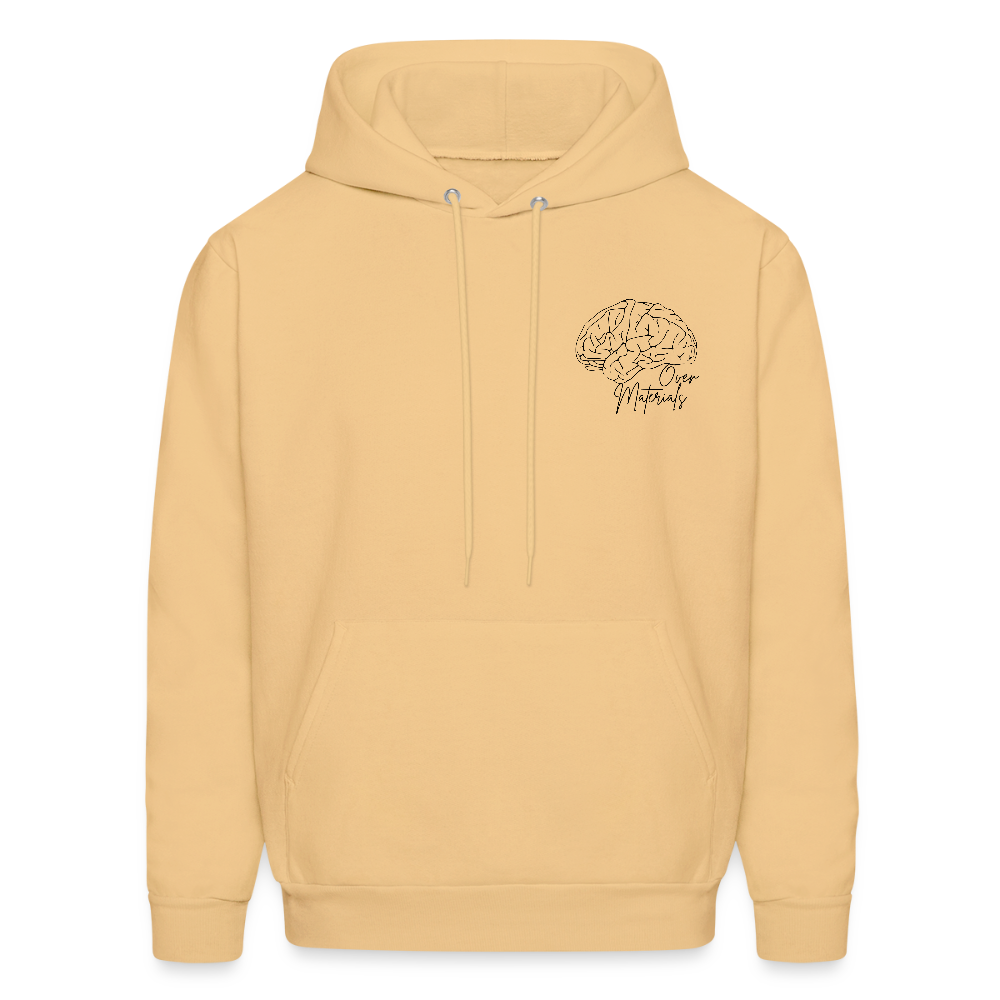 Mind Over Materials Men's Hoodie - light gold 