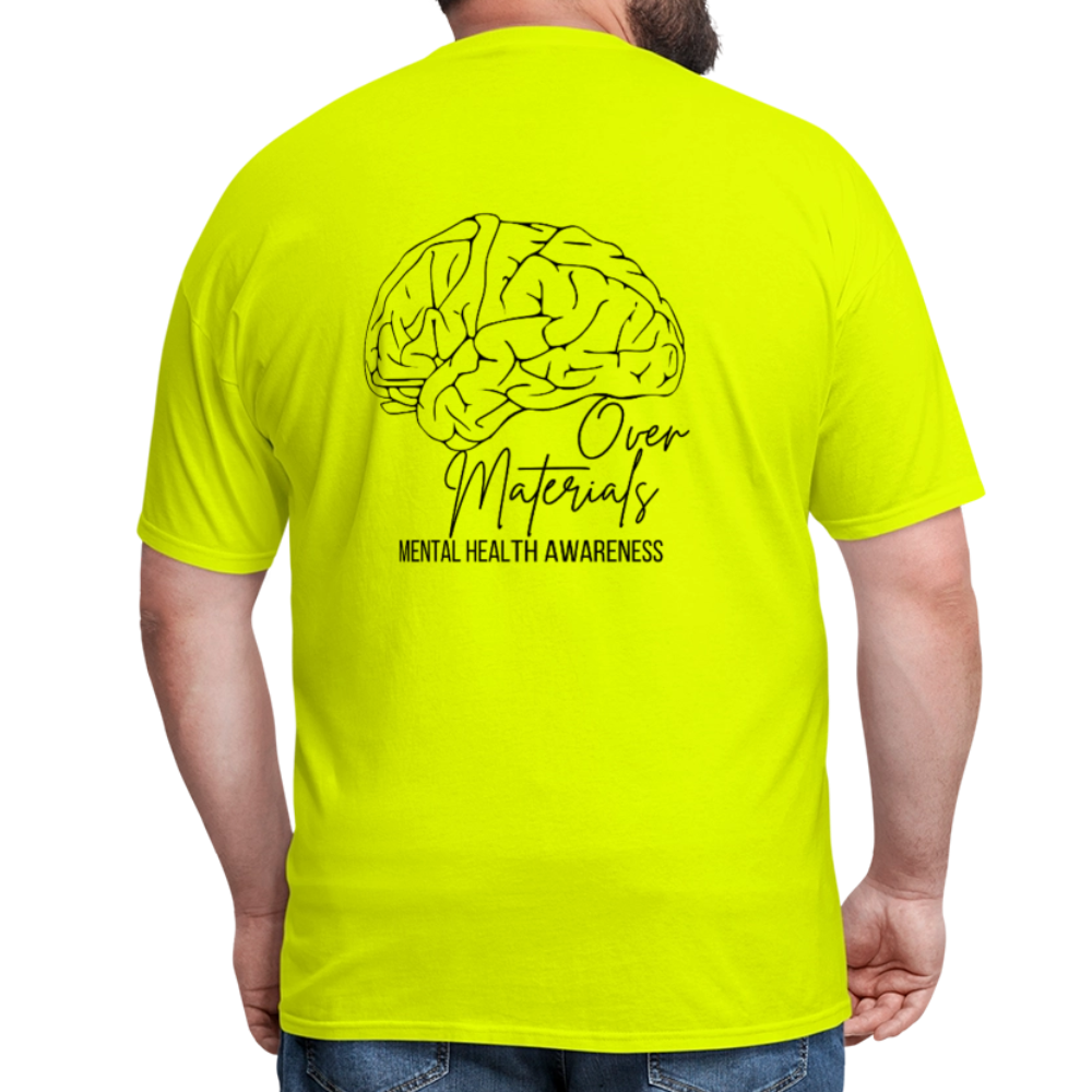 Mind Over Materials Unisex T-Shirt - safety green