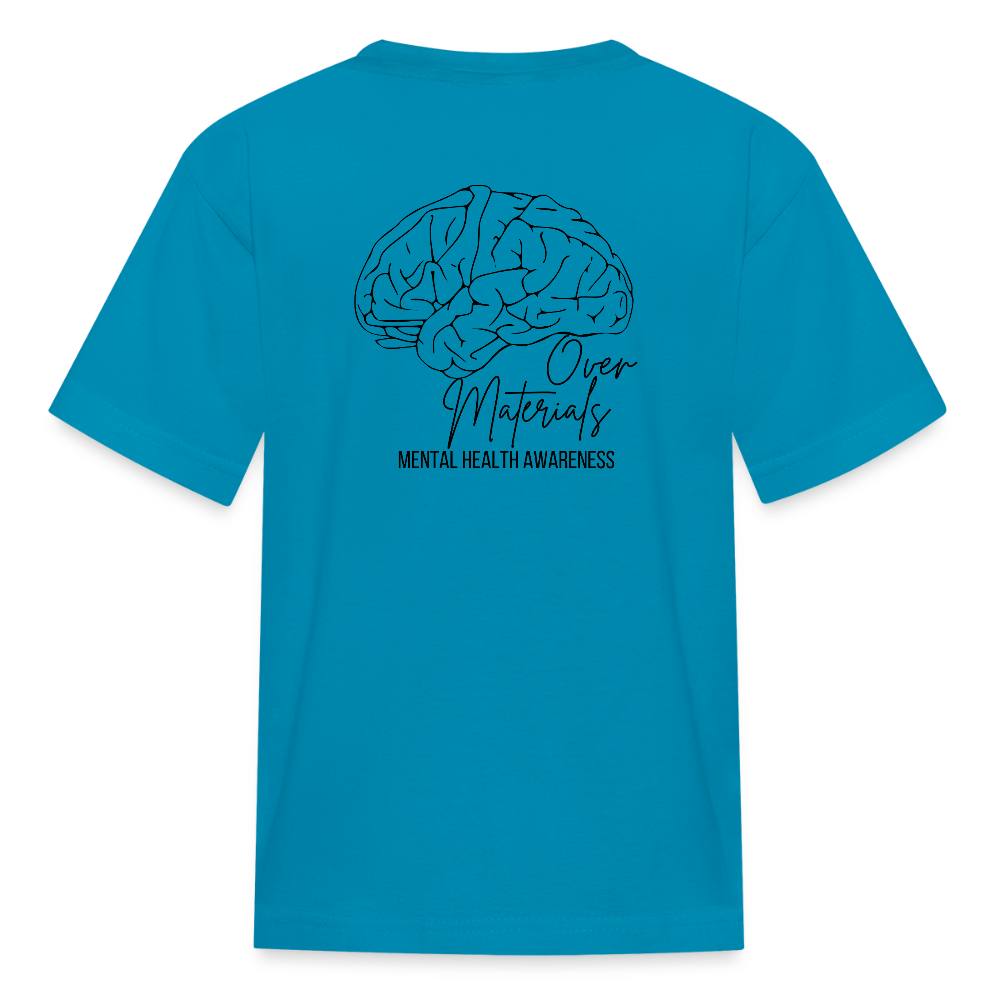 Mind Over Materials Kids' T-Shirt - turquoise