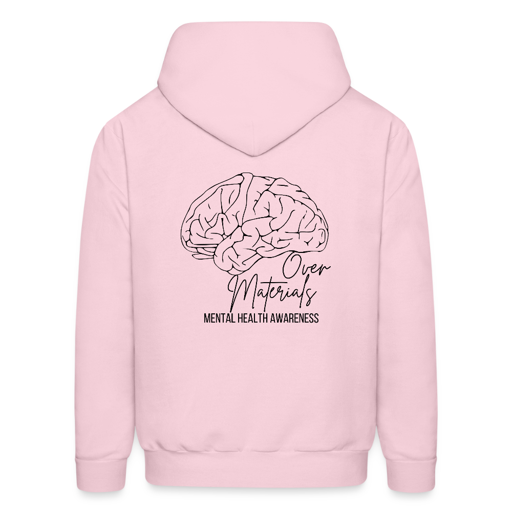 Mind Over Materials Women's Hoodie - pale pink