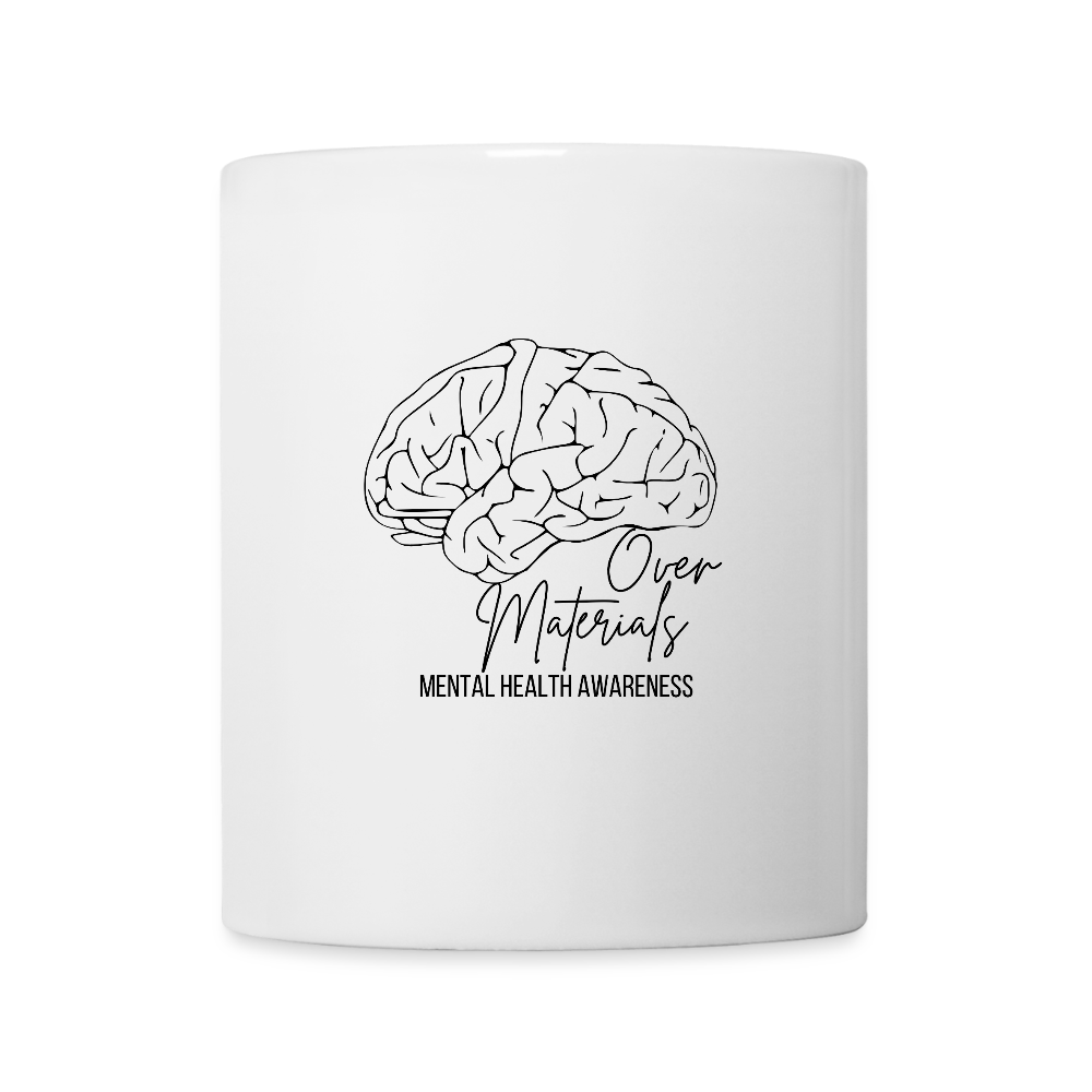 Mind Over Materials Coffee/Tea Mug - white