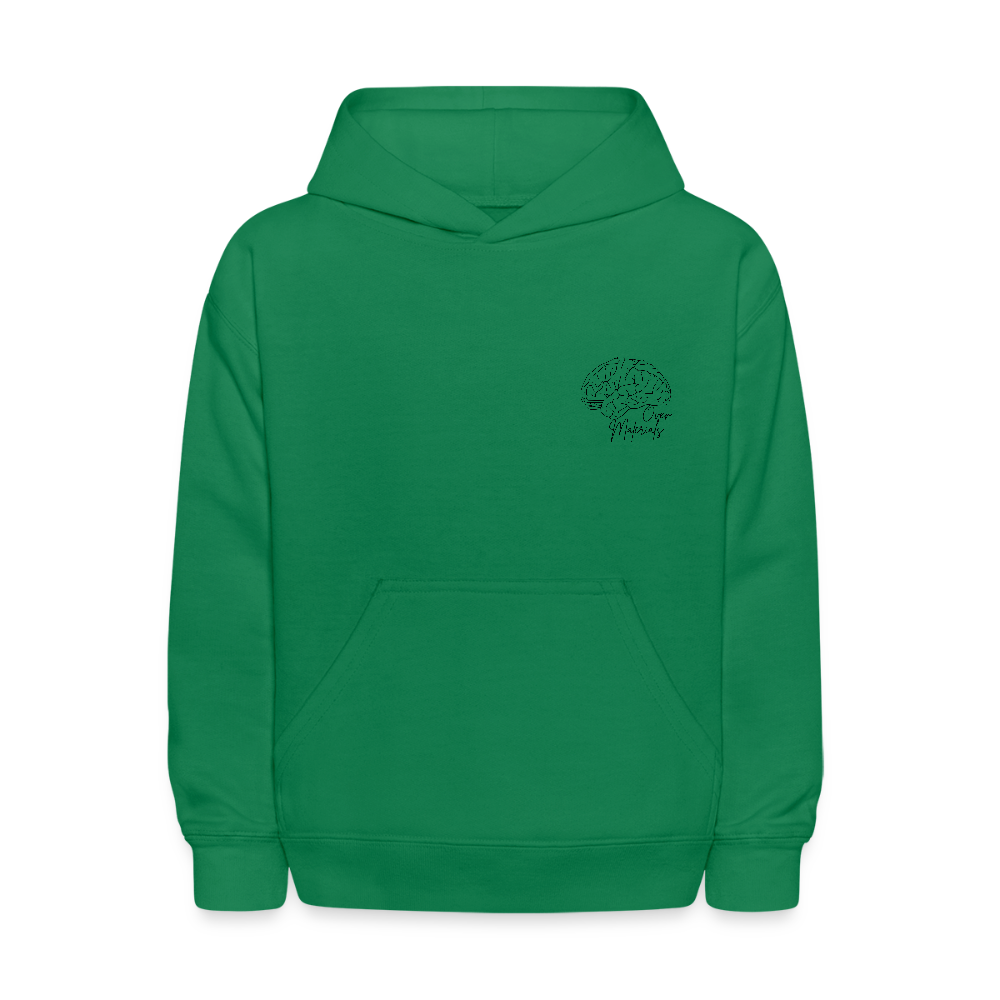 Mind Over Materials Kids' Hoodie - kelly green