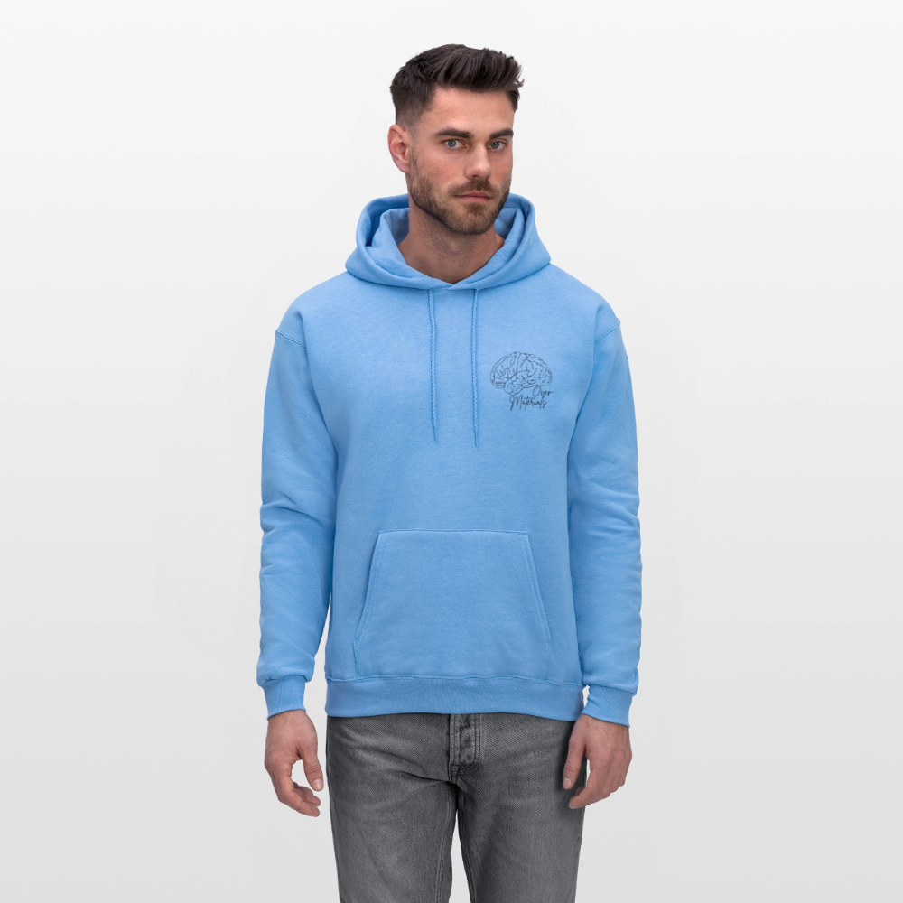 Mind Over Materials Men's Hoodie - carolina blue